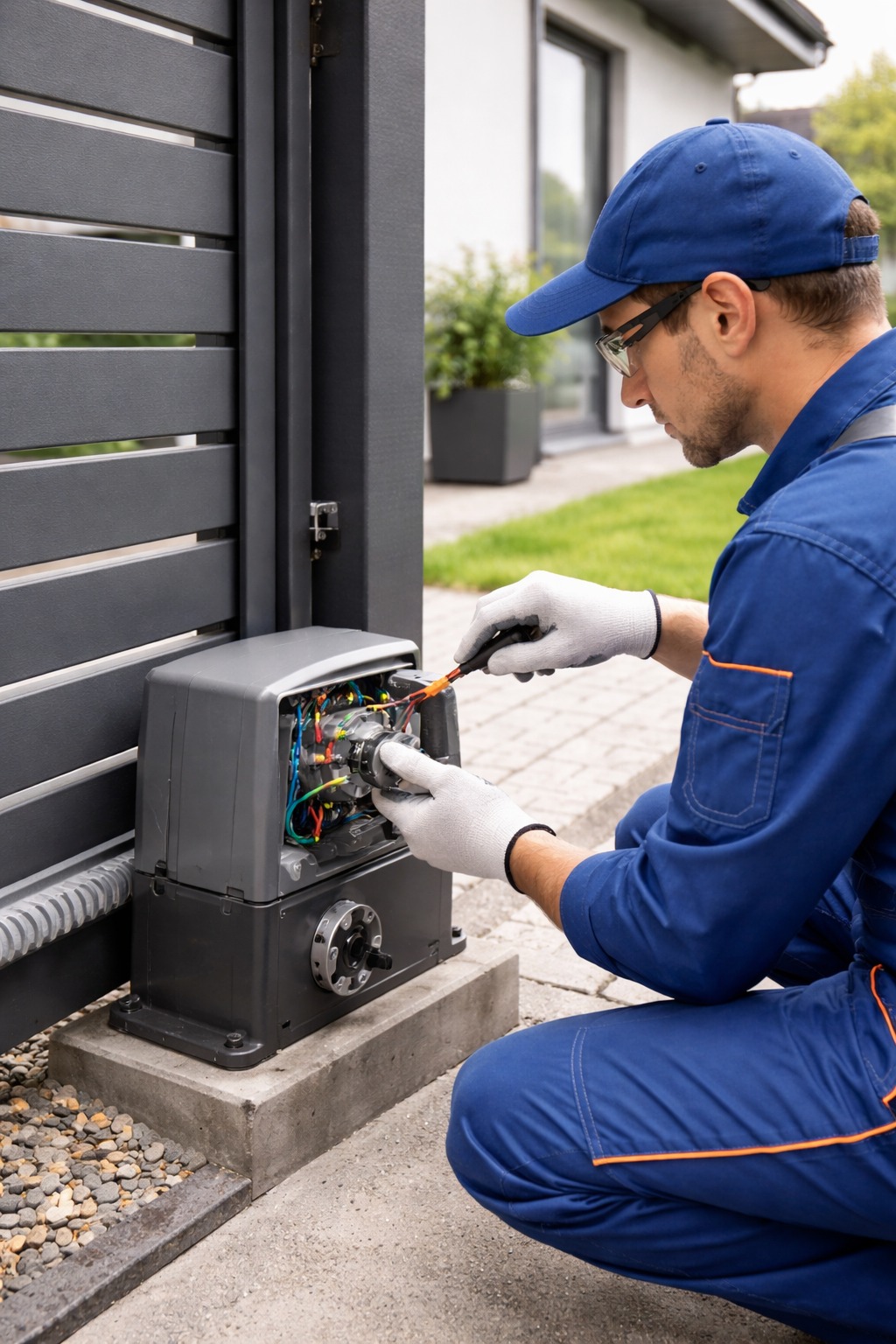 Porți automate pentru curți din Moșnița și Giroc – confort și siguranță la un click